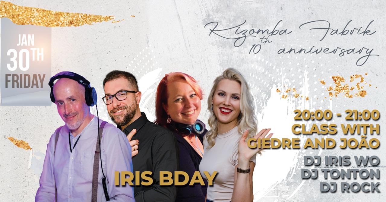 Kizomba Friday - Anniversary Edition - 30th January 2026